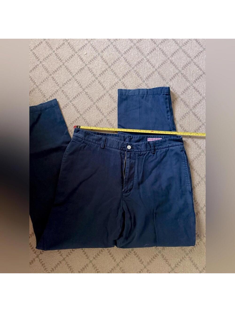 Vineyard Vines Club Khaki Chino Pant Navy  35 x 32